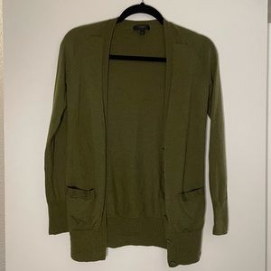 J. Crew Olive Green Cardigan